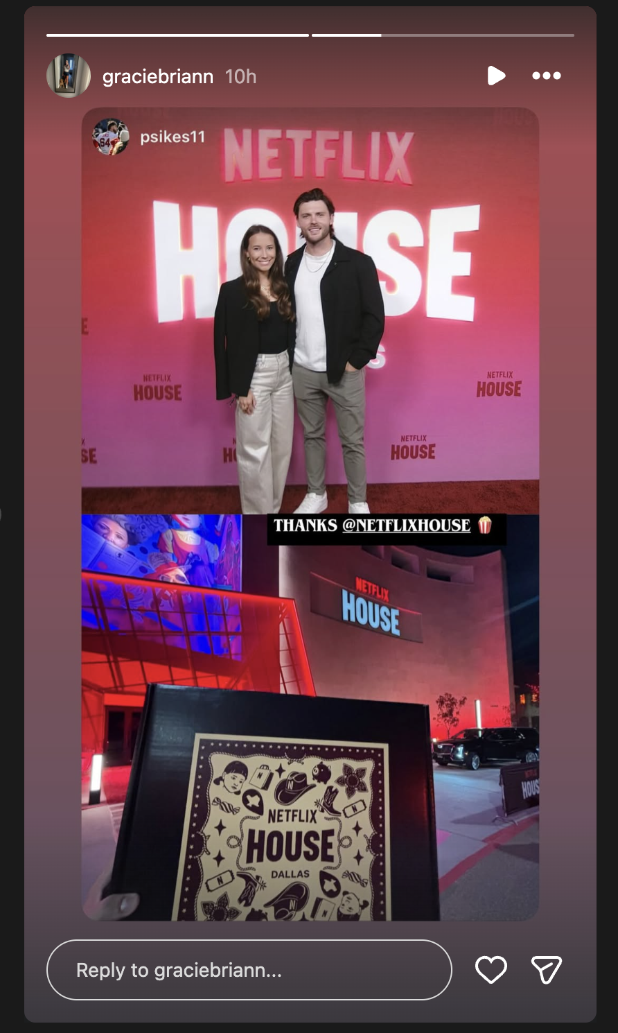 Gracie Brian (Dallas Trinity FC Player) - Instagram Stories